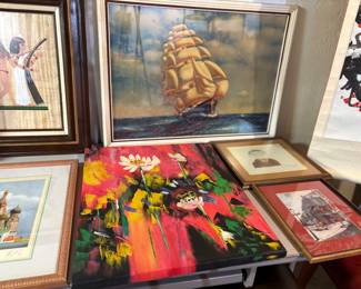 Huge selection of Wall Art, paintings, tapestries, canvas, watercolor, serigraphs and more