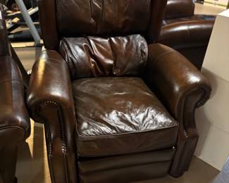 Leather Bernhardt Recliner