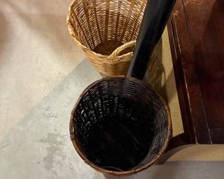 Wicker woven baskets