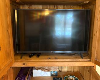 Armoire with 42" LG Flatscreen TV