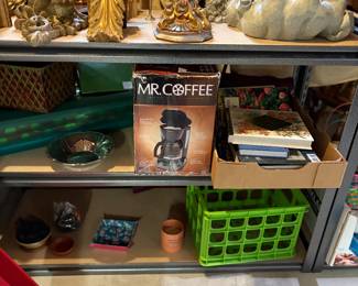 Wall sconces, coffee maker outdoor decorations