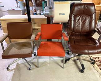 Vintage office chairs