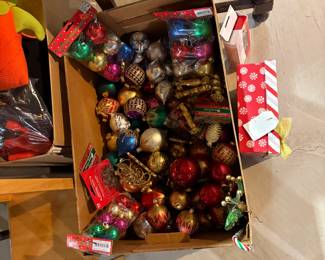 Christmas bulb ornaments