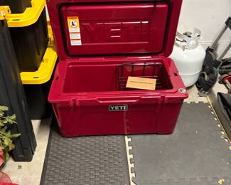 Yeti 65 Red cooler