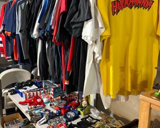 Vintage Wrestling T-Shirts and wide variety of wrestling memorabilia