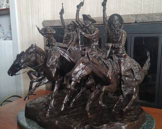 Signed Remington Bronze #12 of 75
"Coming Through The Rye"