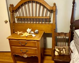 Pair of Ethan Allen Twin Headboards