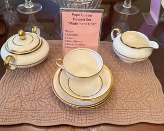 Pope Gosser Dessert Set