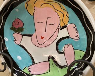 Sandra Magsamen Ceramic Plate