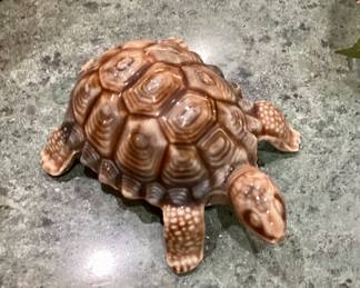 Medium vintage Wade glaze ceramic tortoise