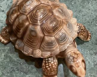 Vintage Wade glazed, ceramic tortoise animal figure