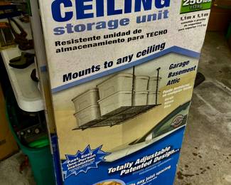 2 heavy duty ceiling storage unit