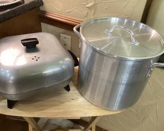 Sunbeam Electric Skillet and Stock Pot