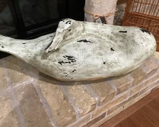 Large Swan sculpture Hand formed, fiberglass