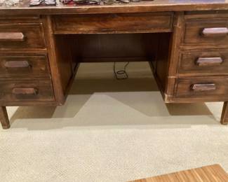 Vintage desk From Gulf Oil