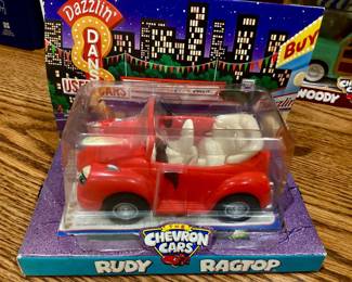 Chevron vintage cord toys