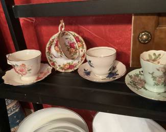 Assorted Cups and Sauces 