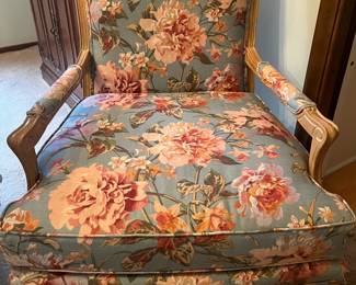 One chair with matching couch and loveseat. Fantastic condition! 