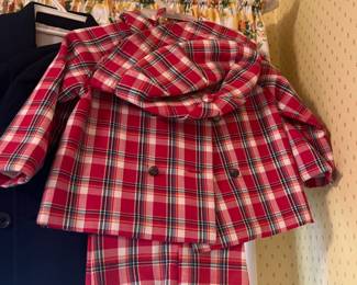 Sampling of fantastic vintage children's clothing. 