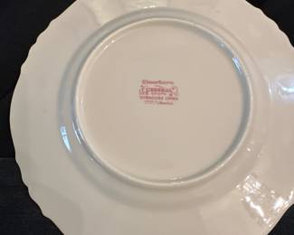 China plate back