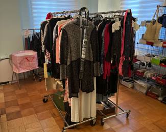 Large selection of ladies cloths