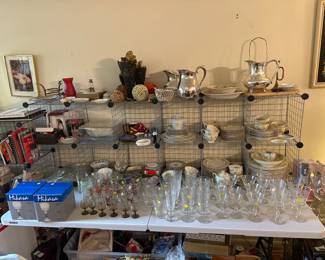 Large selections of glasses