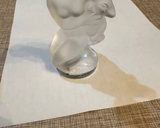 Lalique  "Diana the Huntress" crystal sculpture 