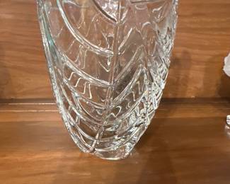 Baccarat vase 