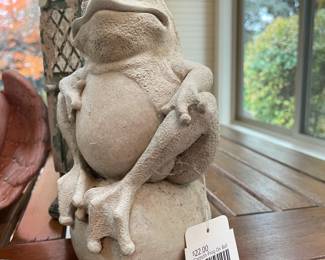 Carruth Frog On Ball