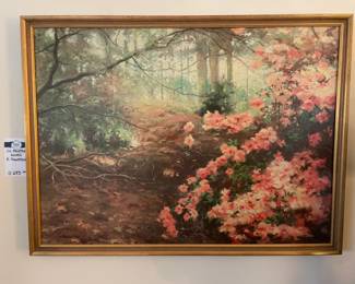 Oil Painting Signed A. Thompson