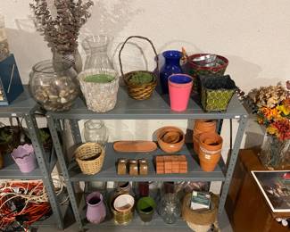 Storage Shelves, Misc Decor