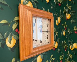 Wooden Wall Clock