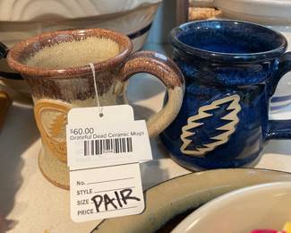 Grateful Dead Ceramic Mugs