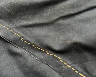 #187	quilt	red white blue hand stitched quilt top 75x86	 $40.00