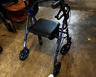 #67	Drive Walker w/Seat w/basket - seat width 12" and 16" opening	 $40.00