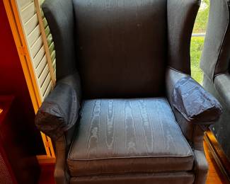 #4	blue wing back chair	 $75.00 			
#5	blue wing back chair	 $75.00