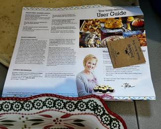 #74	Temptations by Tara - Christmas platter - 20x14	 $20.00