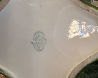 RS Germany Hand-Painted Art Nouveau Porcelain Vase (c. 1900). Picture 1 of 2. 
Antique RS Germany porcelain vase designed in a whimsical teapot form with flowing Art Nouveau curves and molded relief details. Hand-painted thistle florals with soft airbrushed pastel shading. Marked on the underside with the RS Germany green crest.
Beautiful collector’s piece for curio cabinets, Victorian décor, or Art Nouveau displays.
Dimensions: approx. 6–7” tall
Condition: Excellent antique condition with expected light wear.
Price: $125                                                                                                          First Day Sale: $95