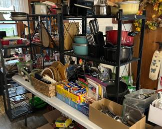 Need to outfit a kitchen? Make this a stop while avoiding retail prices.