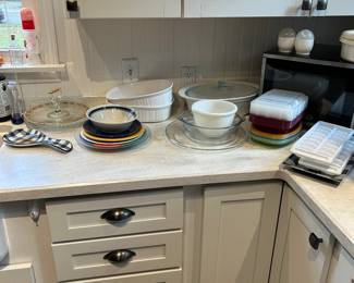 Kitchen basics abound.