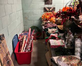 It’s a wrap with so many decorative items.