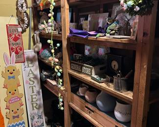 A good collection of decorative spring items.