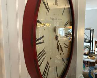 Why squint to see the time when this approximately 2-foot diameter clock can make it easier.