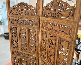 Teak Screen