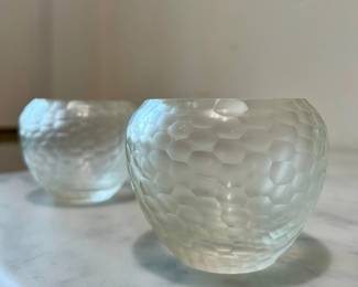 Etched Votive Holders, sold in Sets of (2)