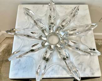 Vintage French Art Glass Glass Bowl, 1960s