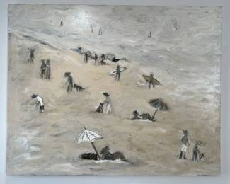 Original Painting, Karen Bezuidenhout "Big Beach", 2019