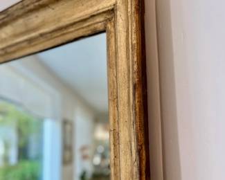 Antique Gold Gilt Mirror 46 3/4" x 70 3/4"