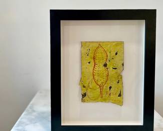 Untitled Fig. 84, 1993 Signed "AS", Paint on Paper, Paint on Paper 4 ¾” x 7 ¾” (art) (from Estate of Keith Pucinelli)