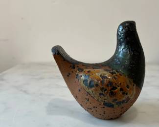 Ceramic Bird Object